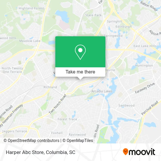 Harper Abc Store map