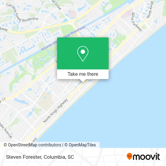 Steven Forester map