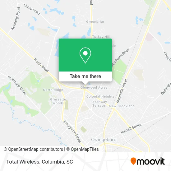 Total Wireless map