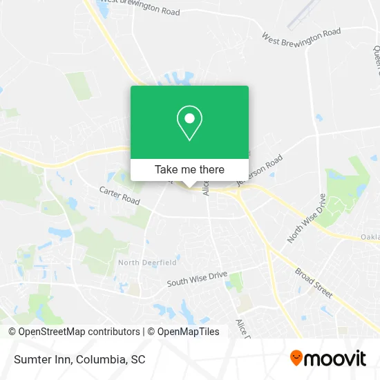 Sumter Inn map