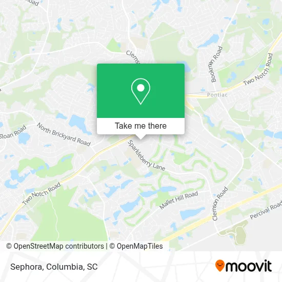 Sephora map