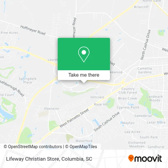 Lifeway Christian Store map
