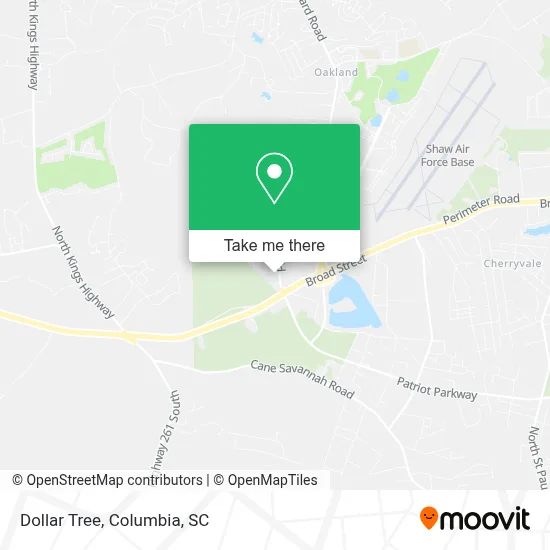 Dollar Tree map