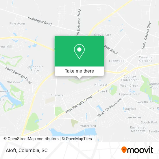 Aloft map