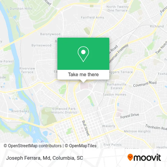 Joseph Ferrara, Md map