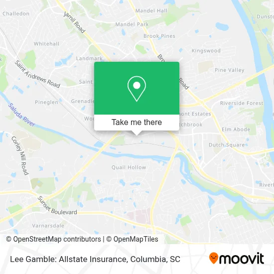 Lee Gamble: Allstate Insurance map