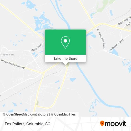 Fox Pallets map