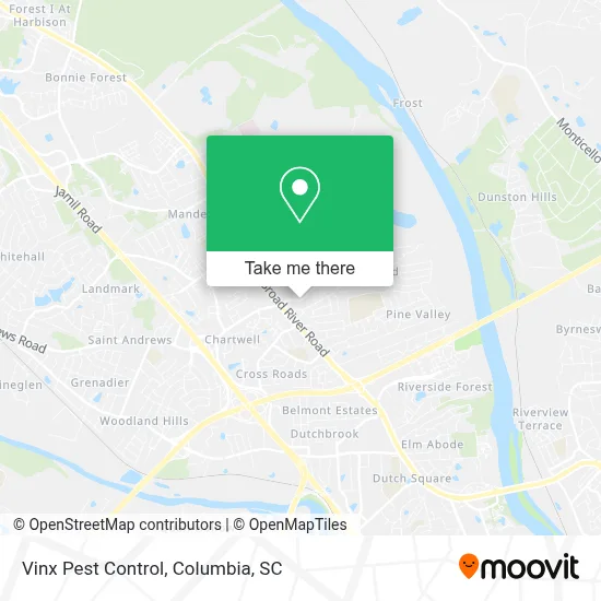 Vinx Pest Control map