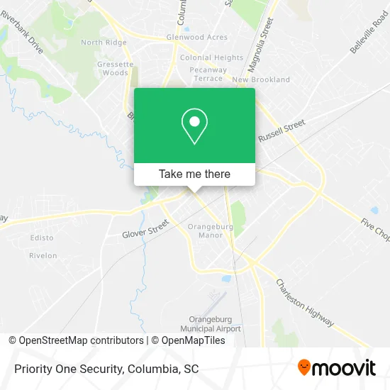Priority One Security map