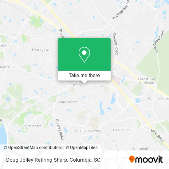 Doug Jolley Retiring Sharp map