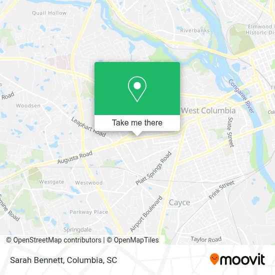 Sarah Bennett map
