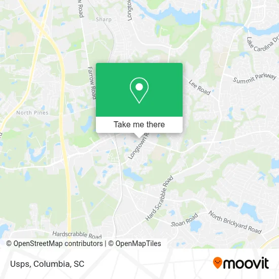 Usps map