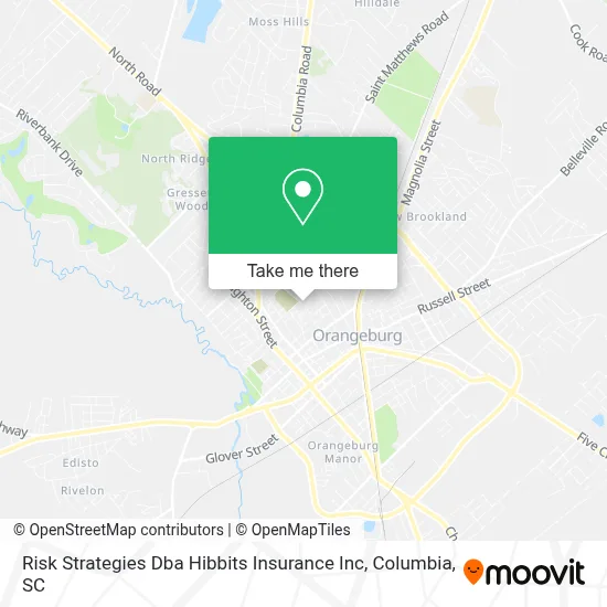 Risk Strategies Dba Hibbits Insurance Inc map