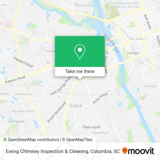 Ewing Chimney Inspection & Cleaning map