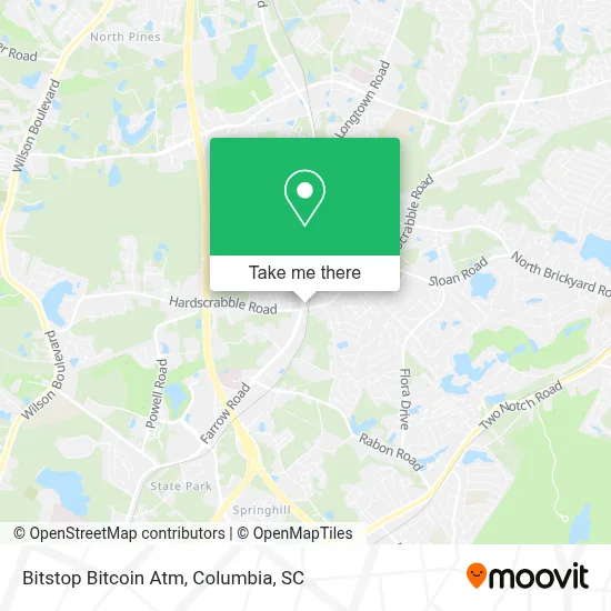Bitstop Bitcoin Atm map