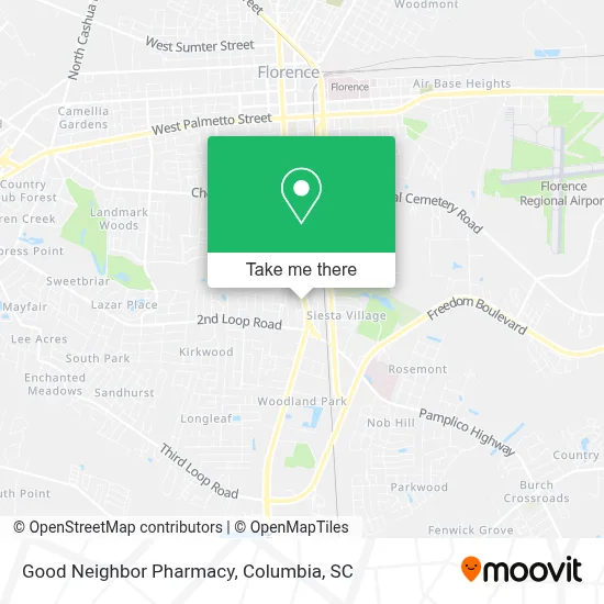 Good Neighbor Pharmacy map