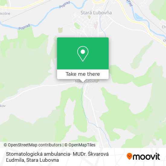 Stomatologická ambulancia- MUDr. Škvarová Ľudmila map