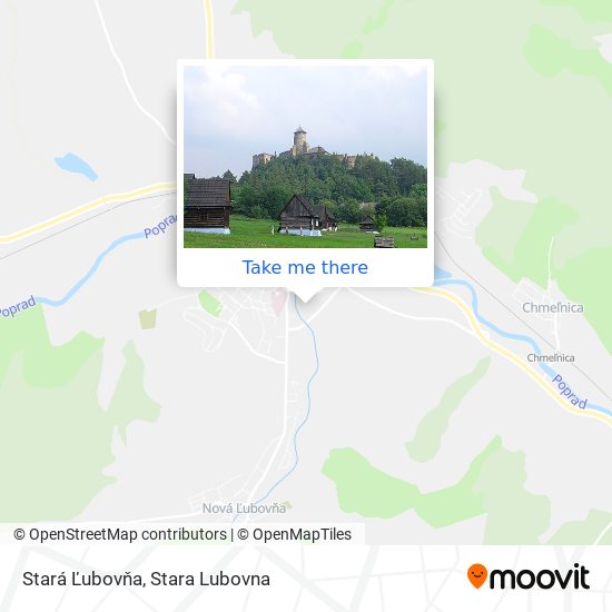 Stará Ľubovňa map