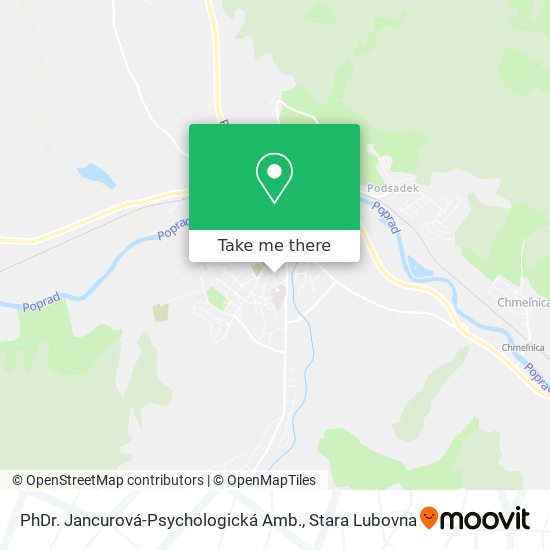 PhDr. Jancurová-Psychologická Amb. map