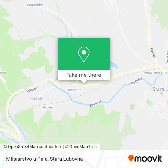 Mäsiarstvo u Paľa map