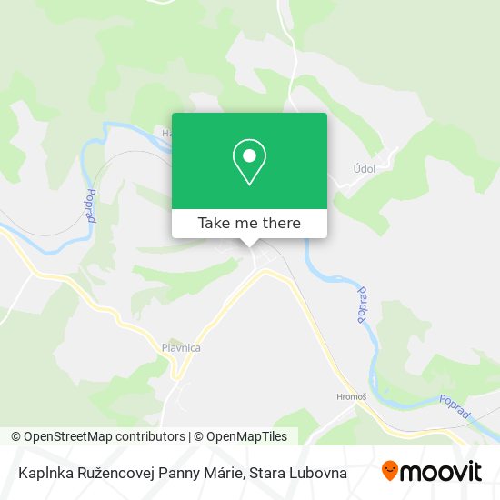 Kaplnka Ružencovej Panny Márie map