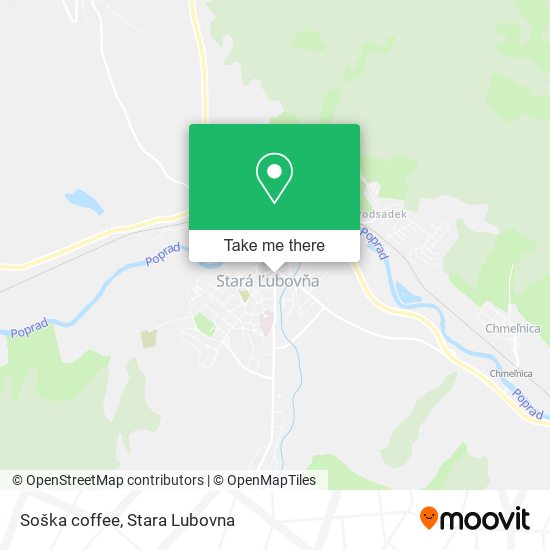 Soška coffee map