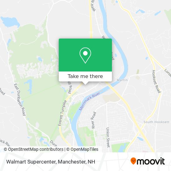 Walmart Supercenter map