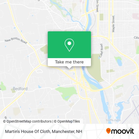 Martin's House Of Cloth map