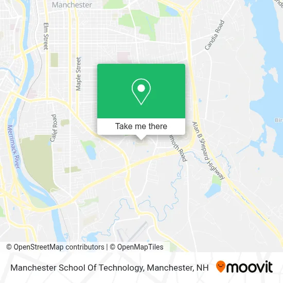 Manchester School Of Technology map