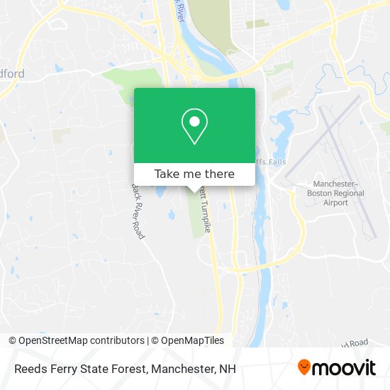 Mapa de Reeds Ferry State Forest