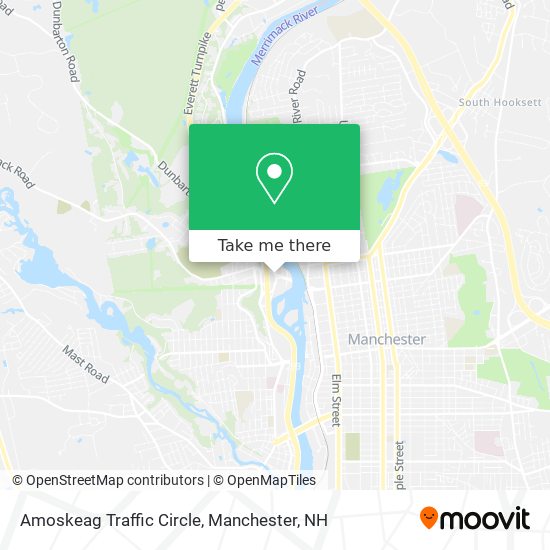 Amoskeag Traffic Circle map