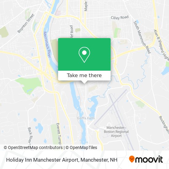 Holiday Inn Manchester Airport map