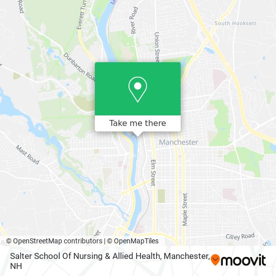 Salter School Of Nursing & Allied Health map