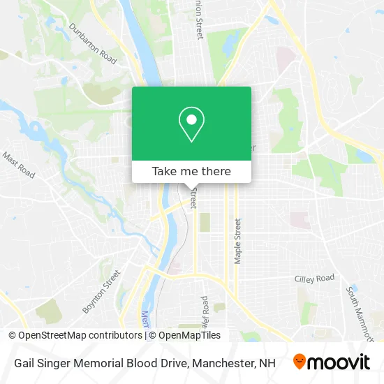 Gail Singer Memorial Blood Drive map