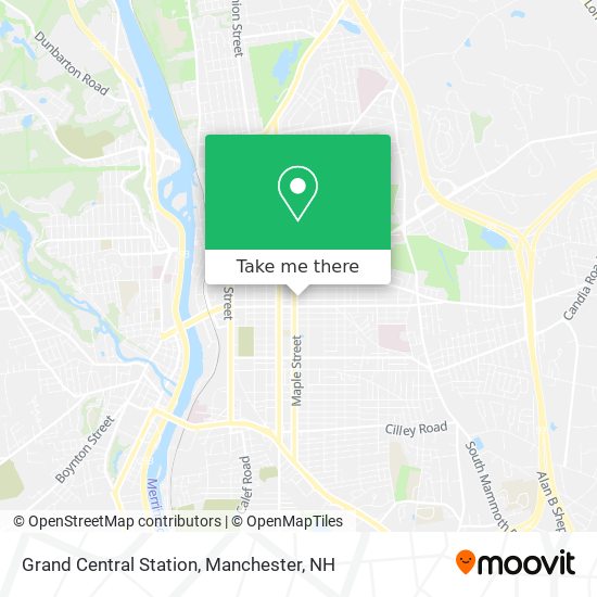 Grand Central Station map