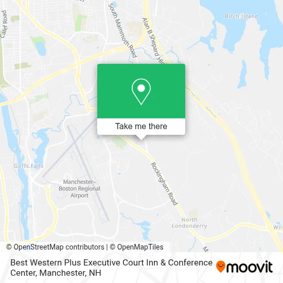 Best Western Plus Executive Court Inn & Conference Center map