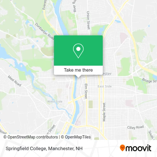 Springfield College map