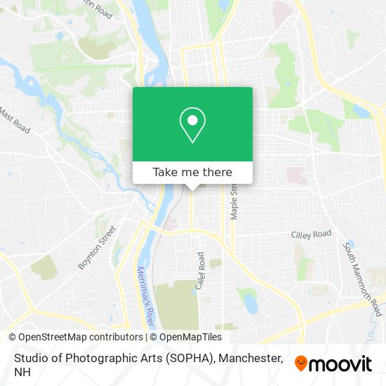 Studio of Photographic Arts (SOPHA) map