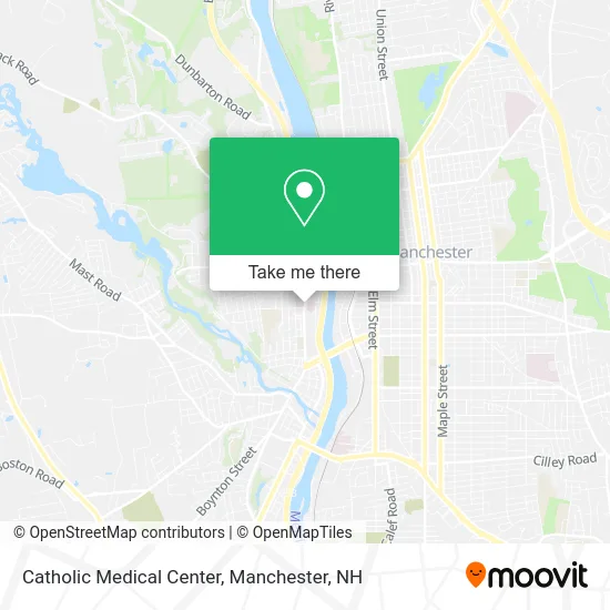 Catholic Medical Center map