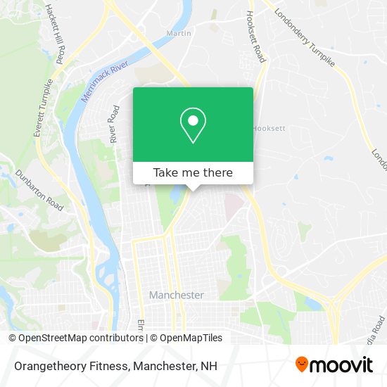 Orangetheory Fitness map