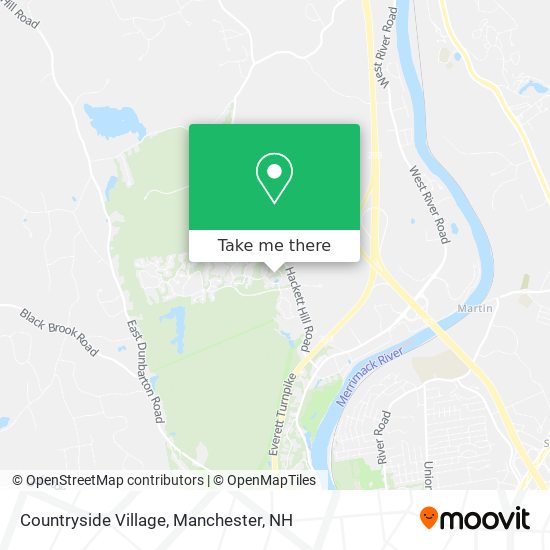 Mapa de Countryside Village