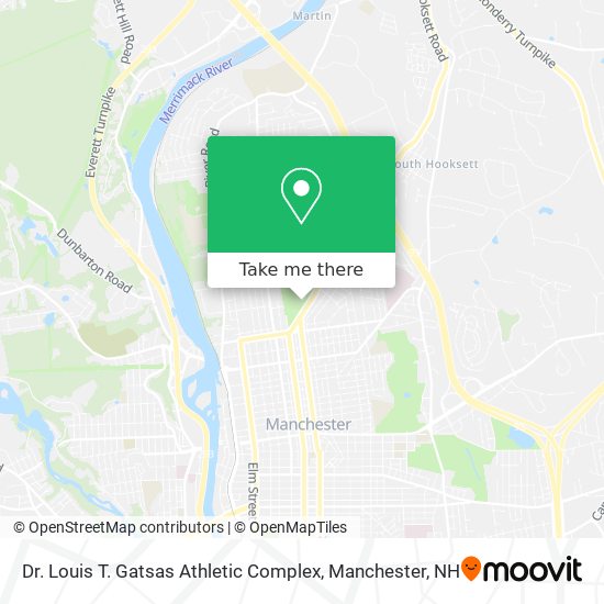 Dr. Louis T. Gatsas Athletic Complex map