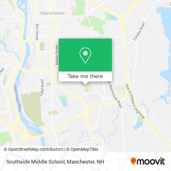 Southside Middle School map
