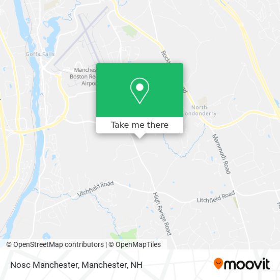 Nosc Manchester map