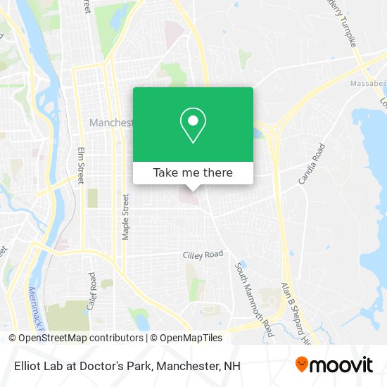 Mapa de Elliot Lab at Doctor's Park