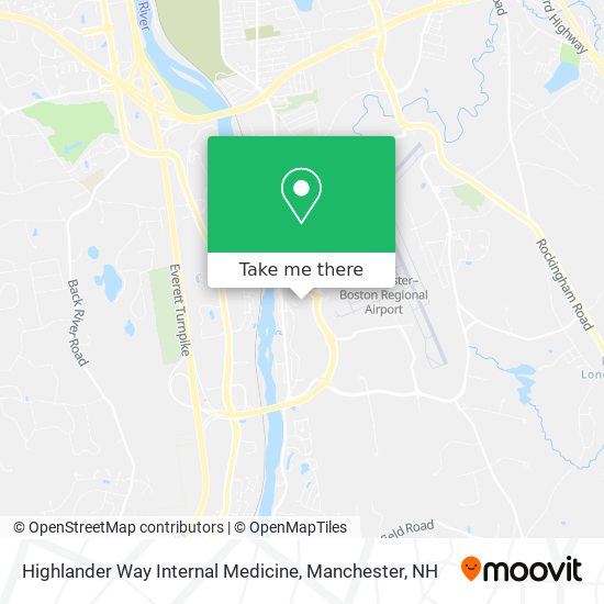 Highlander Way Internal Medicine map