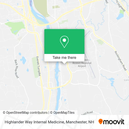 Highlander Way Internal Medicine map