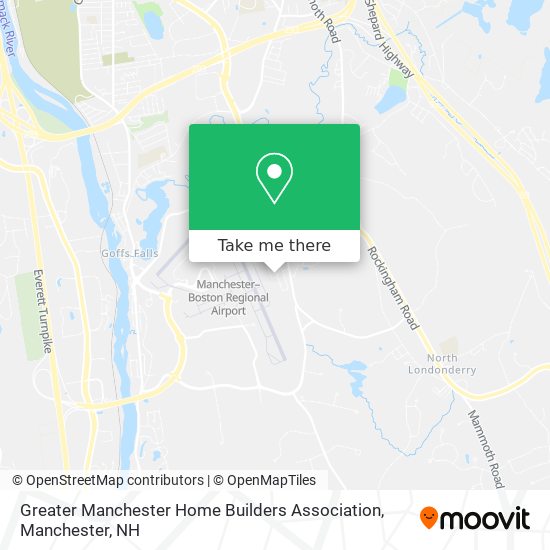 Greater Manchester Home Builders Association map