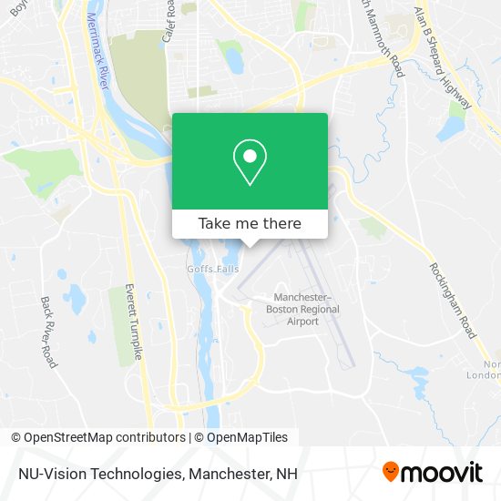 Mapa de NU-Vision Technologies