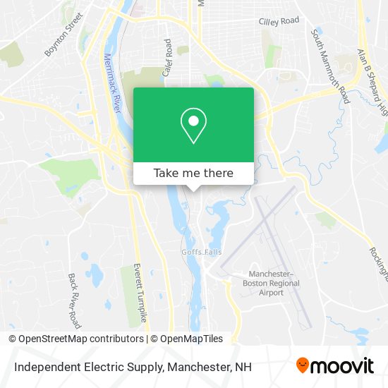 Independent Electric Supply map